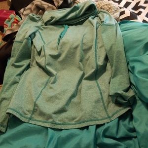 Cowell neck lightweight jacket